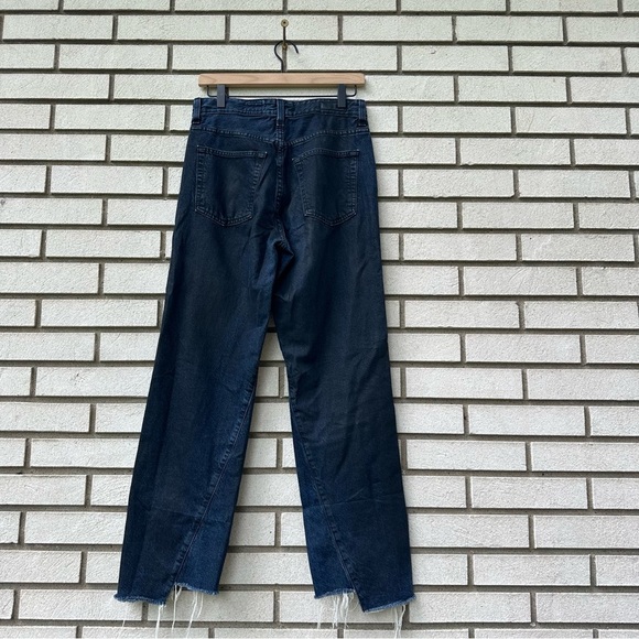 AG Adriano Goldschmied Twisted Alexxis High Rise Vintage Straight Jeans Raw Hem - Picture 3 of 14